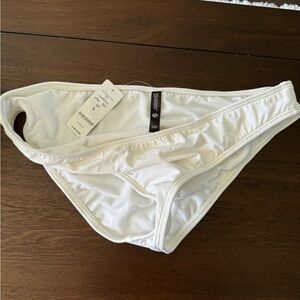 2Bebe white bathing suit bottom